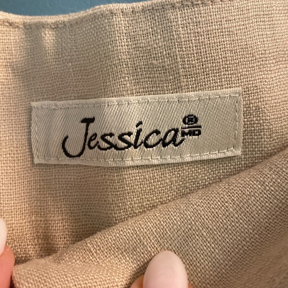 Vintage linen blend pants - Picture 3 of 6